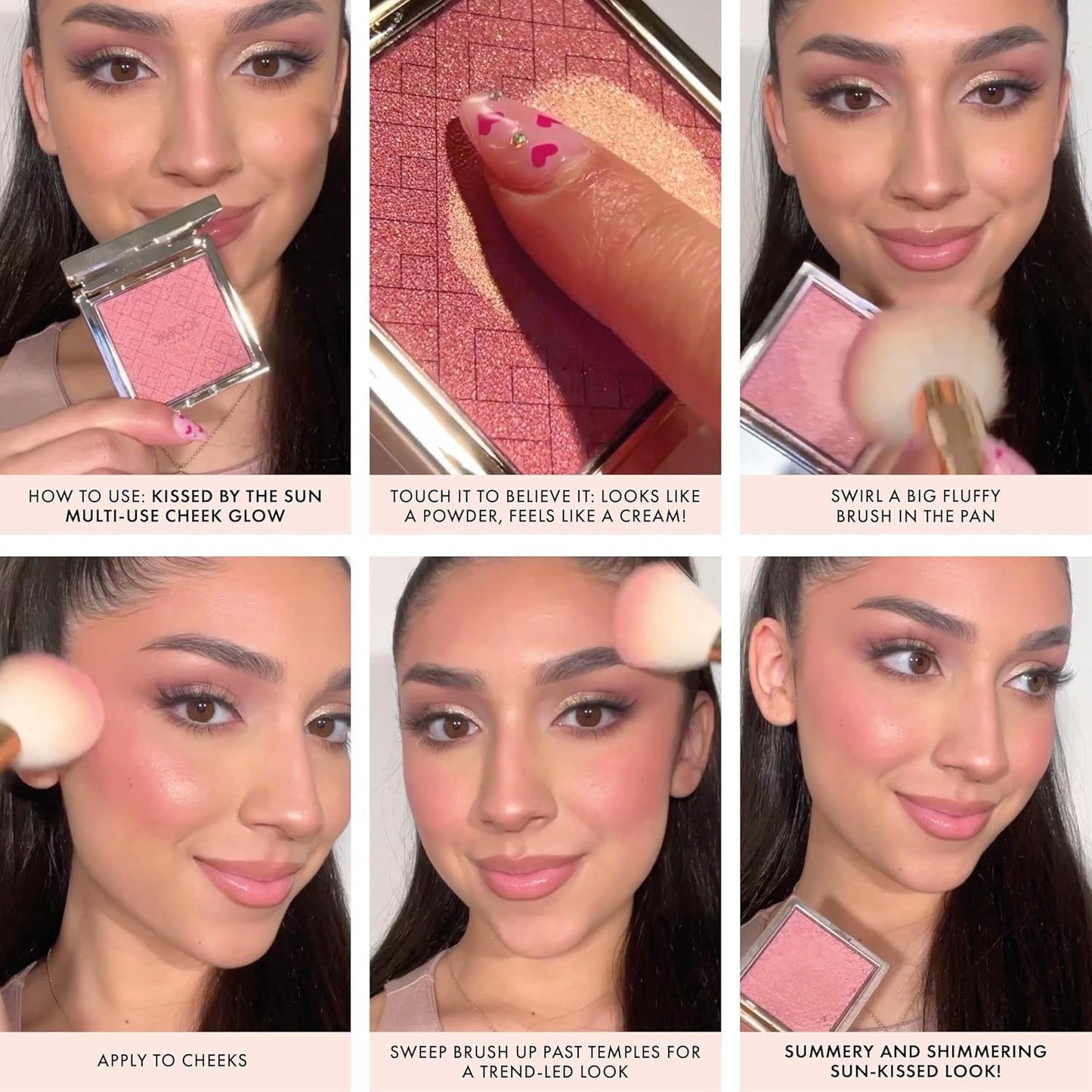 ICONIC LONDON Kissed by the Sun | Multi-Use Blush, Bronzer, & Highligher, For All Skin Types, Cruelty-Free, Vegan Makeup